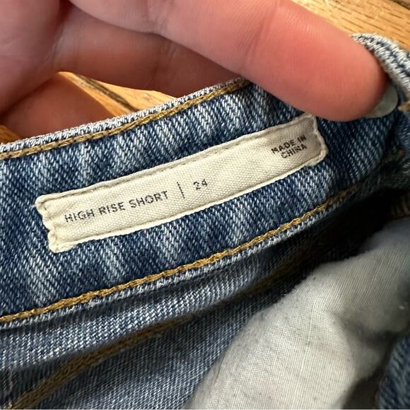 PacSun High Rise Jean Shorts Size 24 - Picture 3 of 7